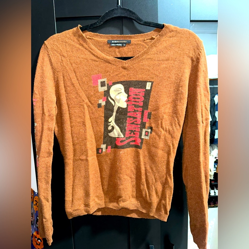BCBGMaxAzria Rust Sweater
